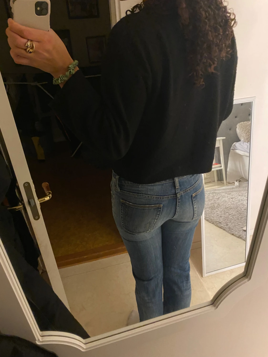 Blå bootcut jeans från Replay - 2