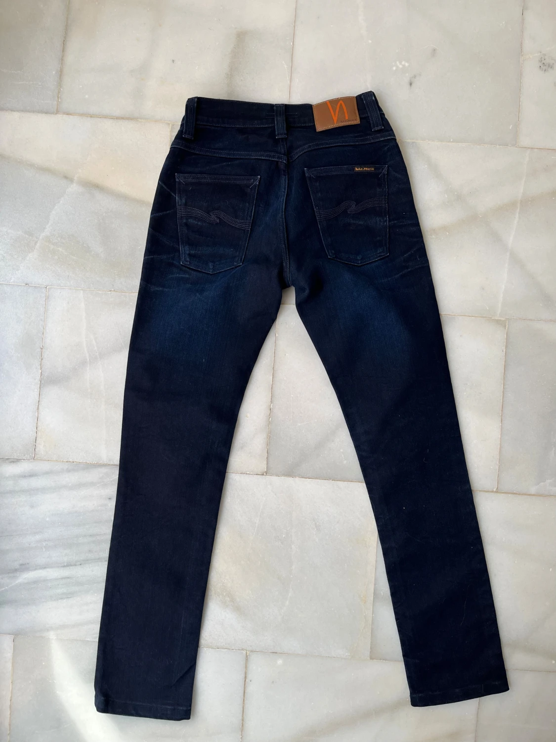 Mörkblå jeans från Nudie Jeans - Grim Tim - 2
