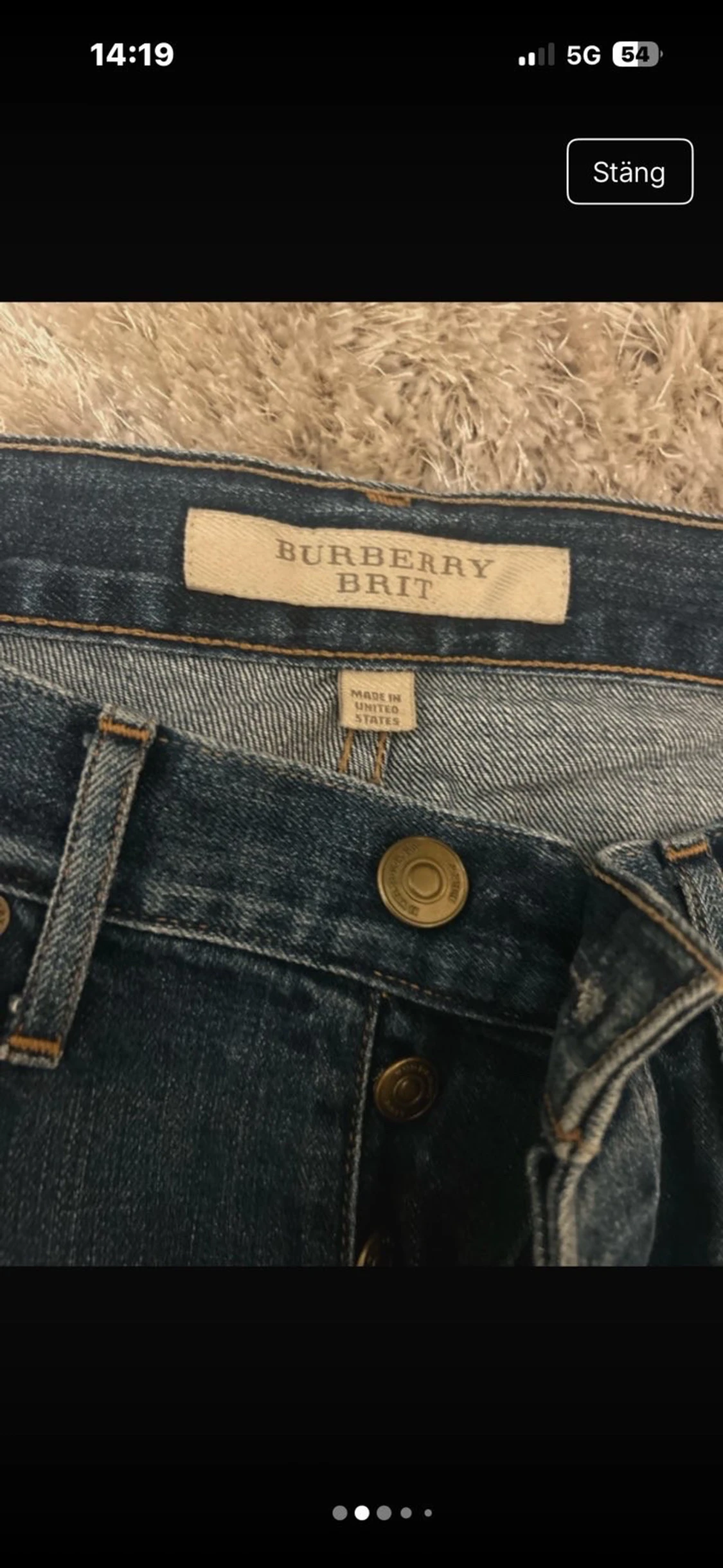 Blå jeans från Burberry  - 1
