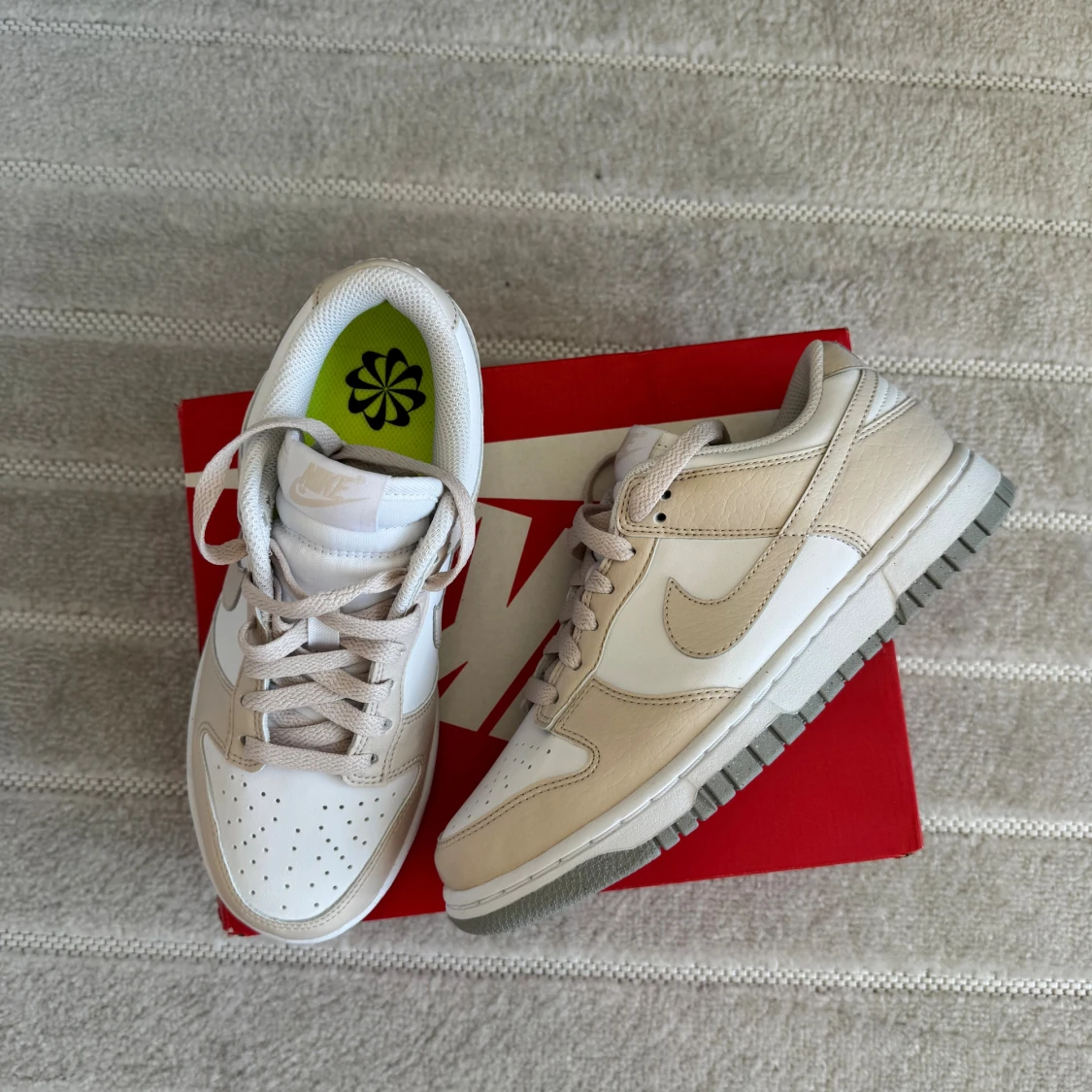  Nike Dunk Low Next Nature White Light Skor - 1