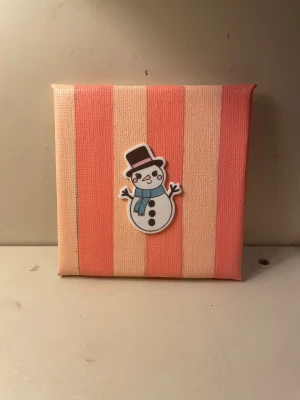 3 pack mini tavlor - 3 så jul tavla❄️ HAND GJORD❄️