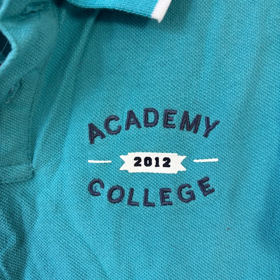 Turkos pikétröja - 134/140 - 3