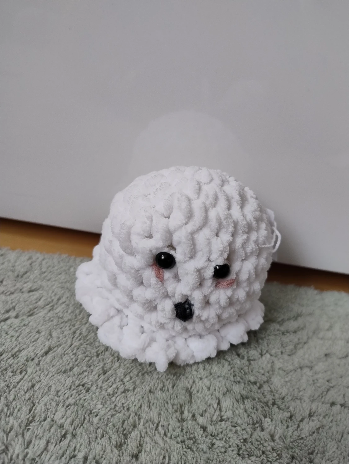 Handgjort virkat spöke 