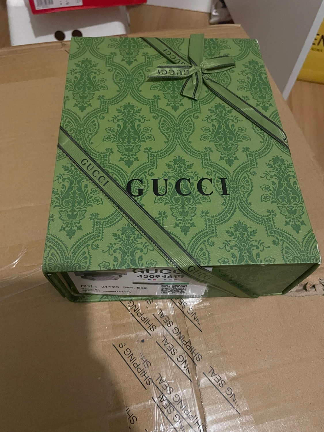 Gucci beige och svart midje/axel väska - 6