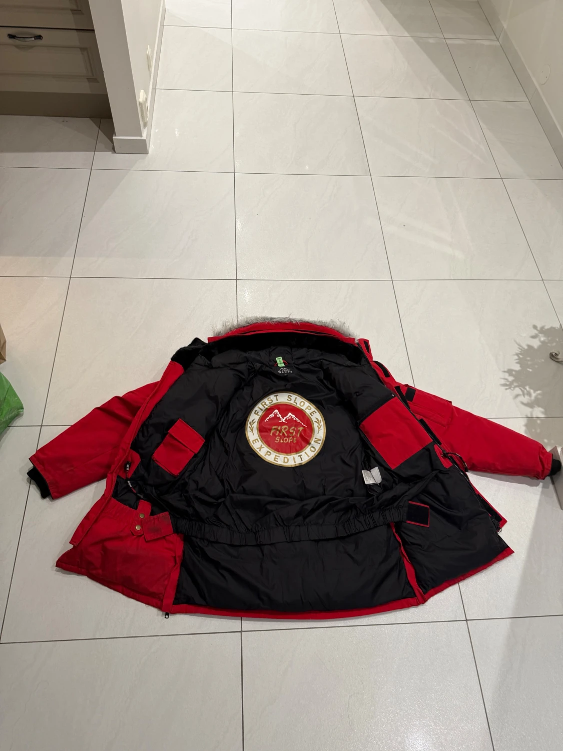 Röd parkas First Slope Expedition - 2