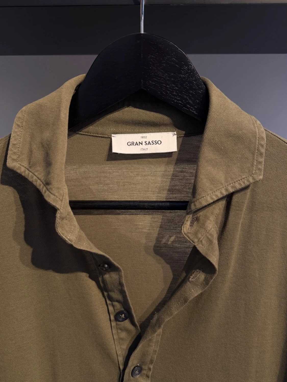 Gran Sasso Long Sleeve Polo Shirt - 1