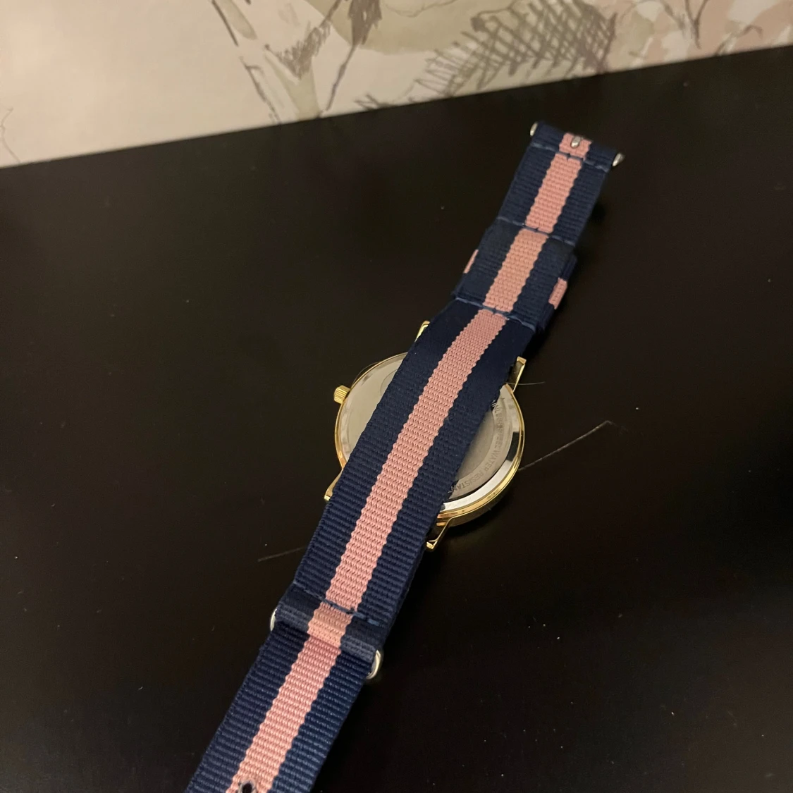 Randig klocka från Axcent med guldboett - 2