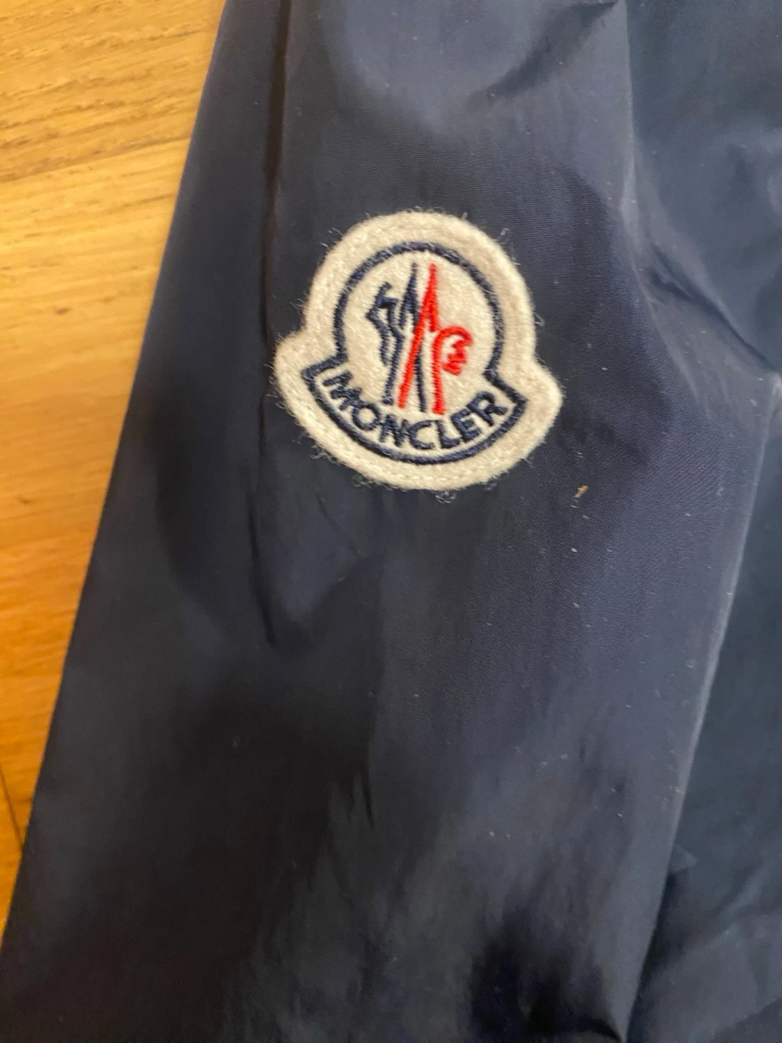 Moncler windbreaker navy blue - 4