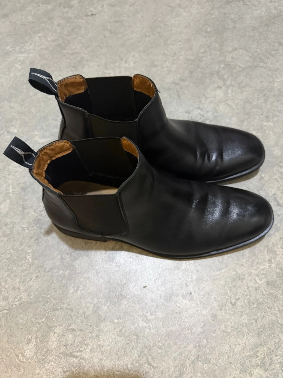 Svarta chelsea boots från Pace, strl 42 - 2