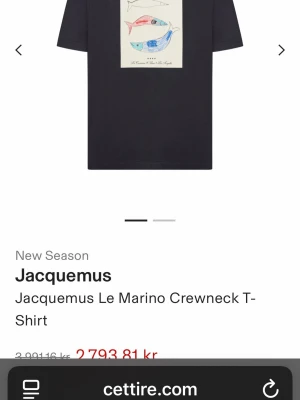  Jacquemus t-shirt  - T-shirt från Jacquemus i mycket fint skick, Kan gå ner i pris vid snabbaffär!