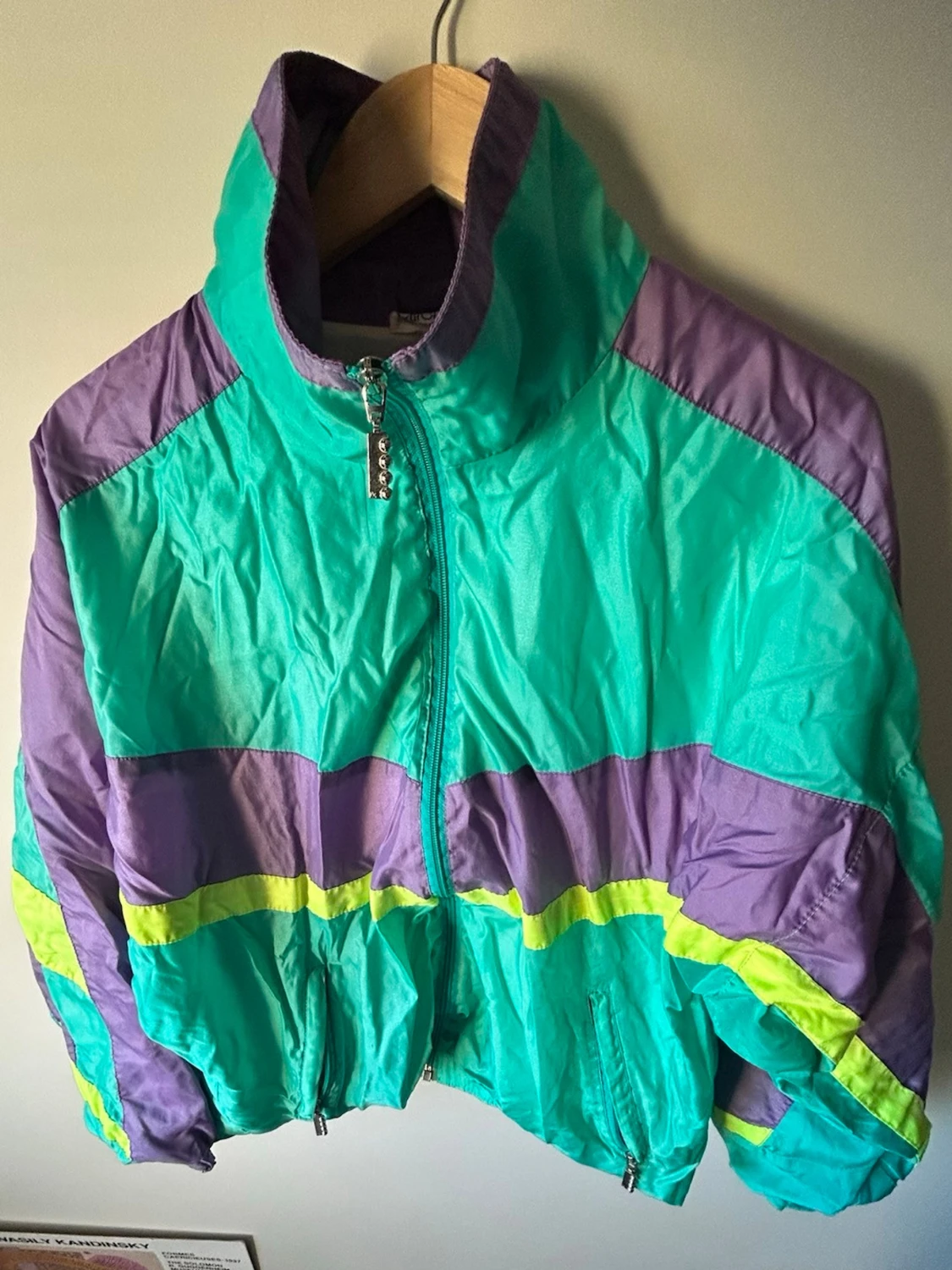 Retro vindjacka 80tal 