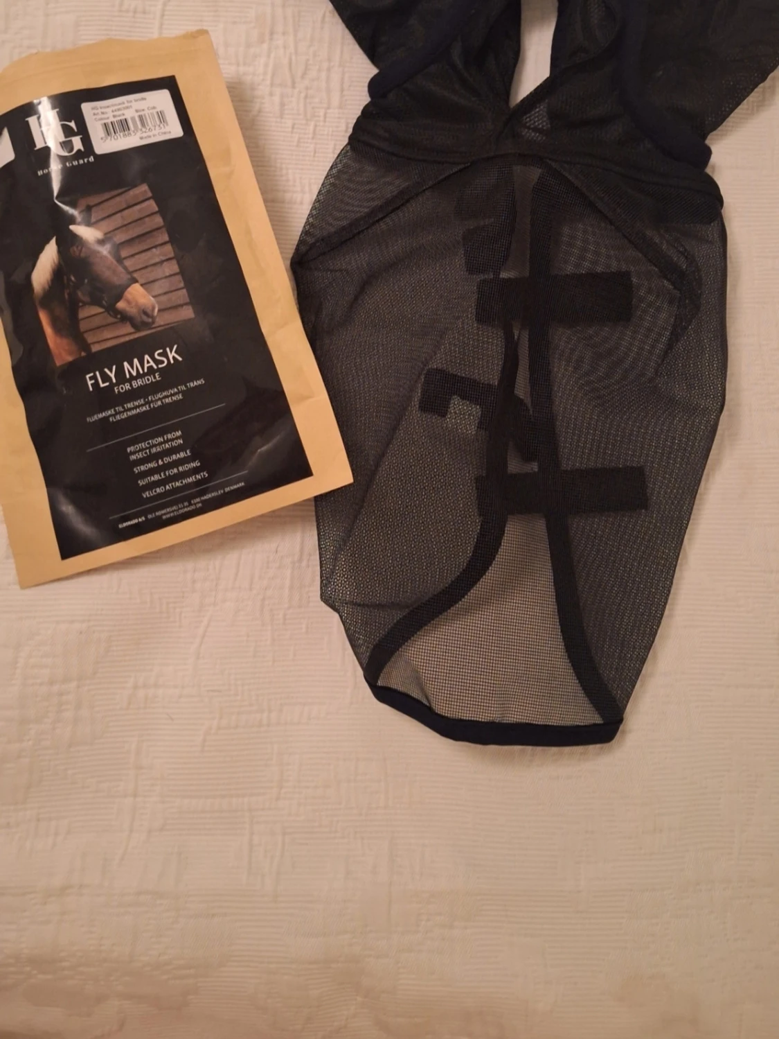 Svart flughuva till häst från Horse Guard - 2