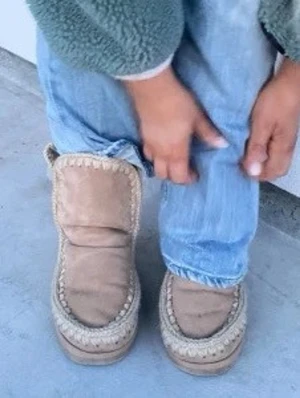 Mou skor stövlar boots med kilhäl - Mou skor🩷 stlk 38/39