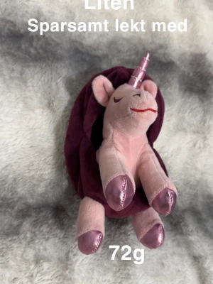 Gossedjur enhörning - Sparsamt lekt med.