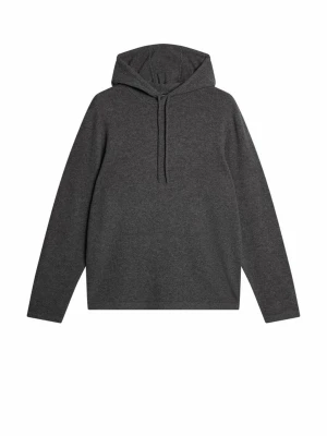 J.Lindeberg kashmere Mörkgrå hoodie  - Helt ny! mörkgrå hoodie från J.Lindeberg i mjuk ullmix. Klassisk modell med huva och dragsko, samt långa ärmar. Perfekt för en avslappnad och stilren look.