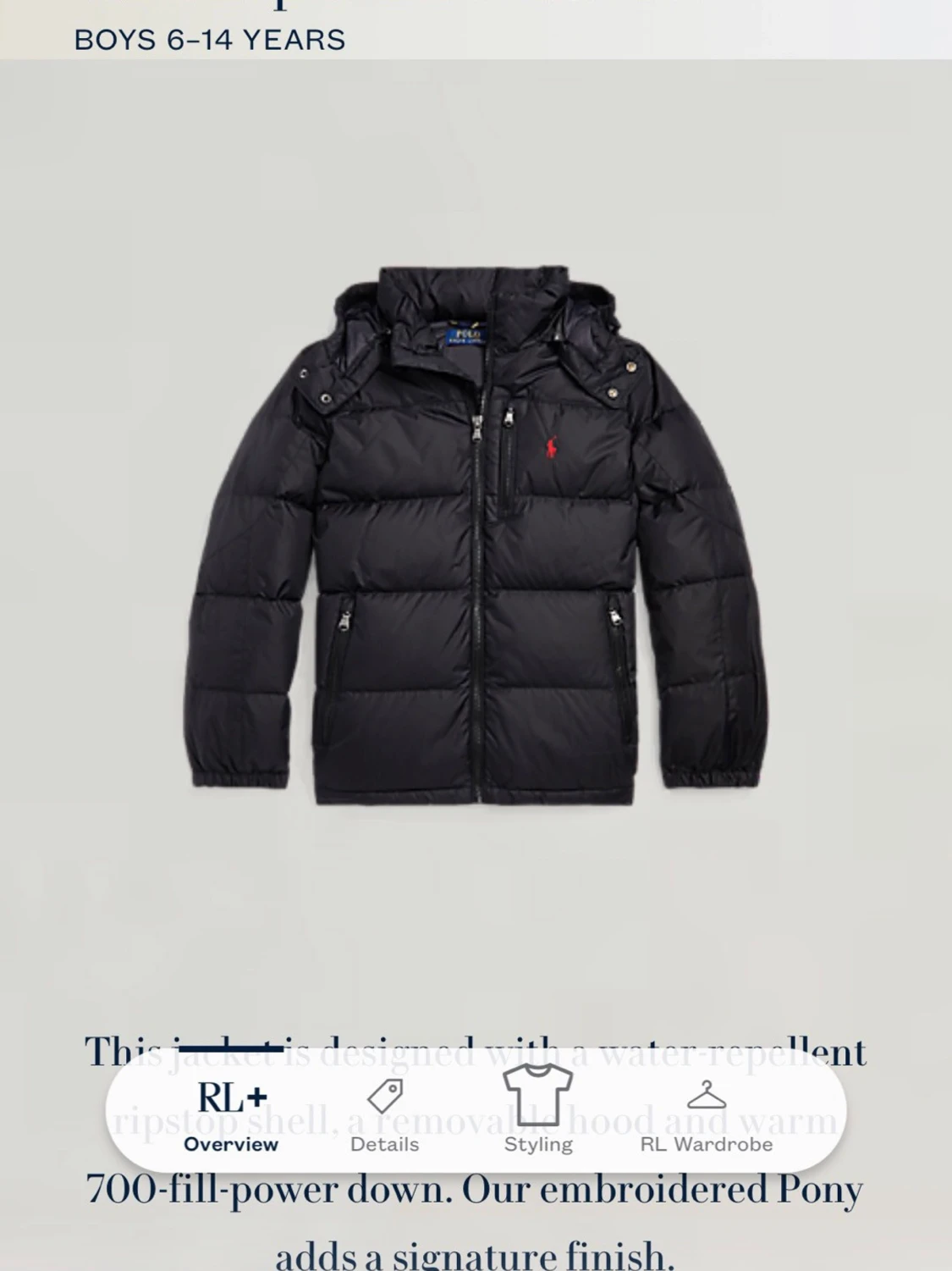 Ralph lauren jacka - 1