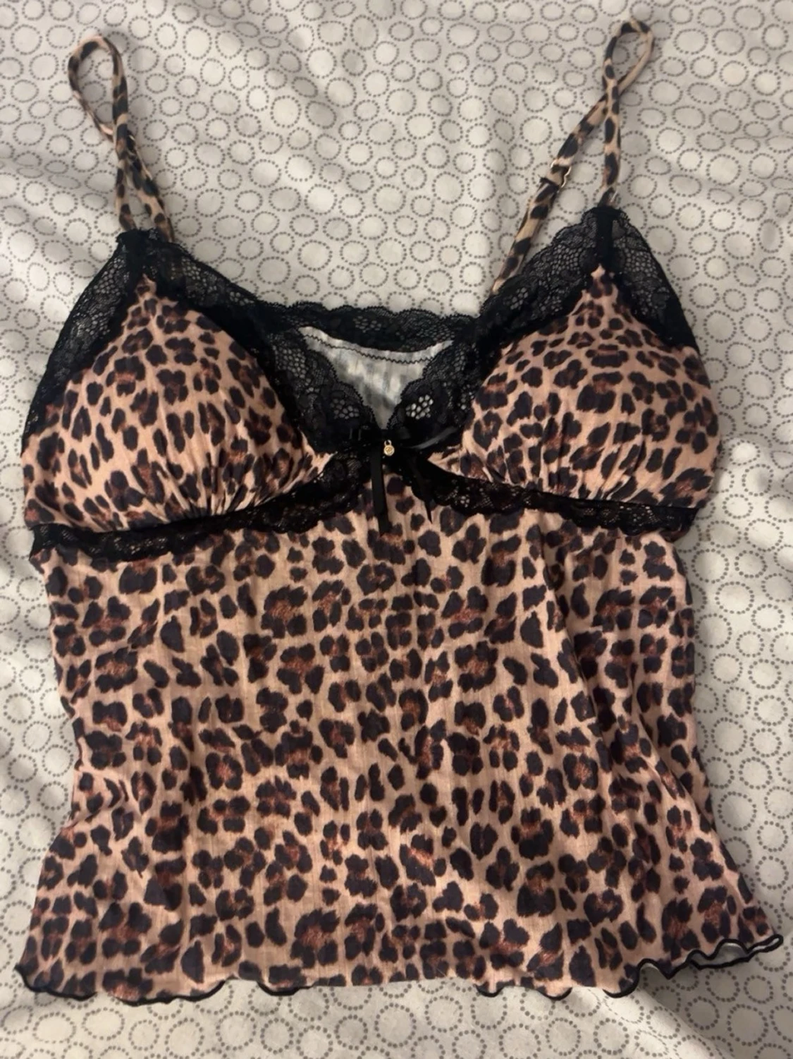 Leopard topp