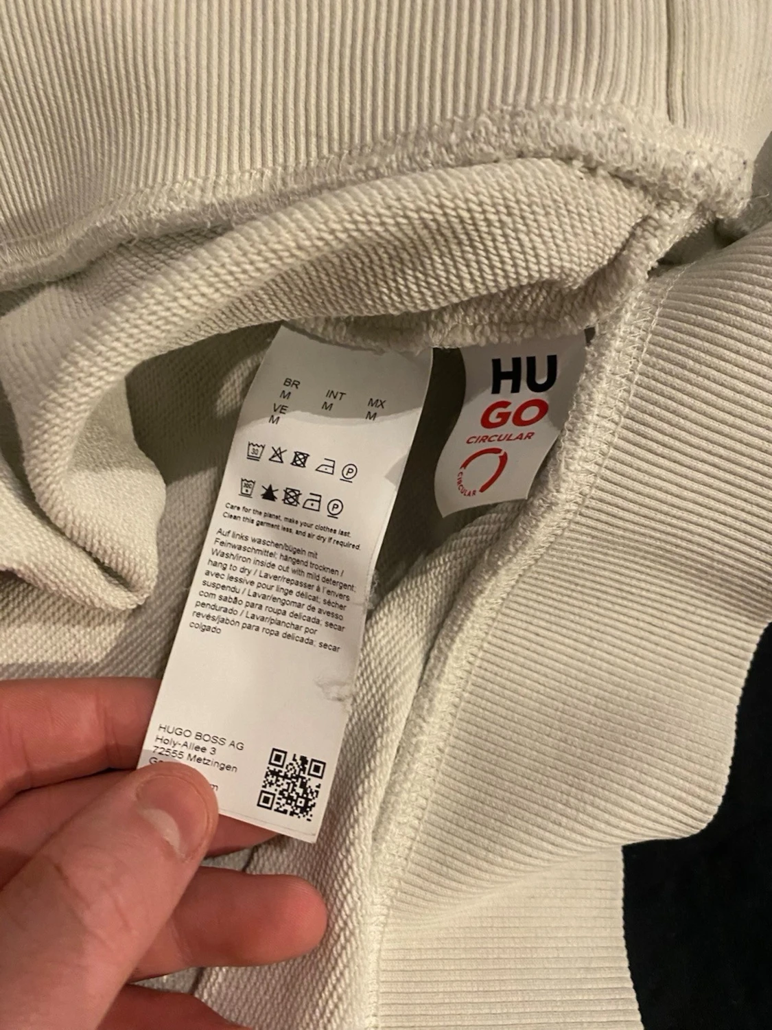 Vit sweatshirt från Hugo - 4