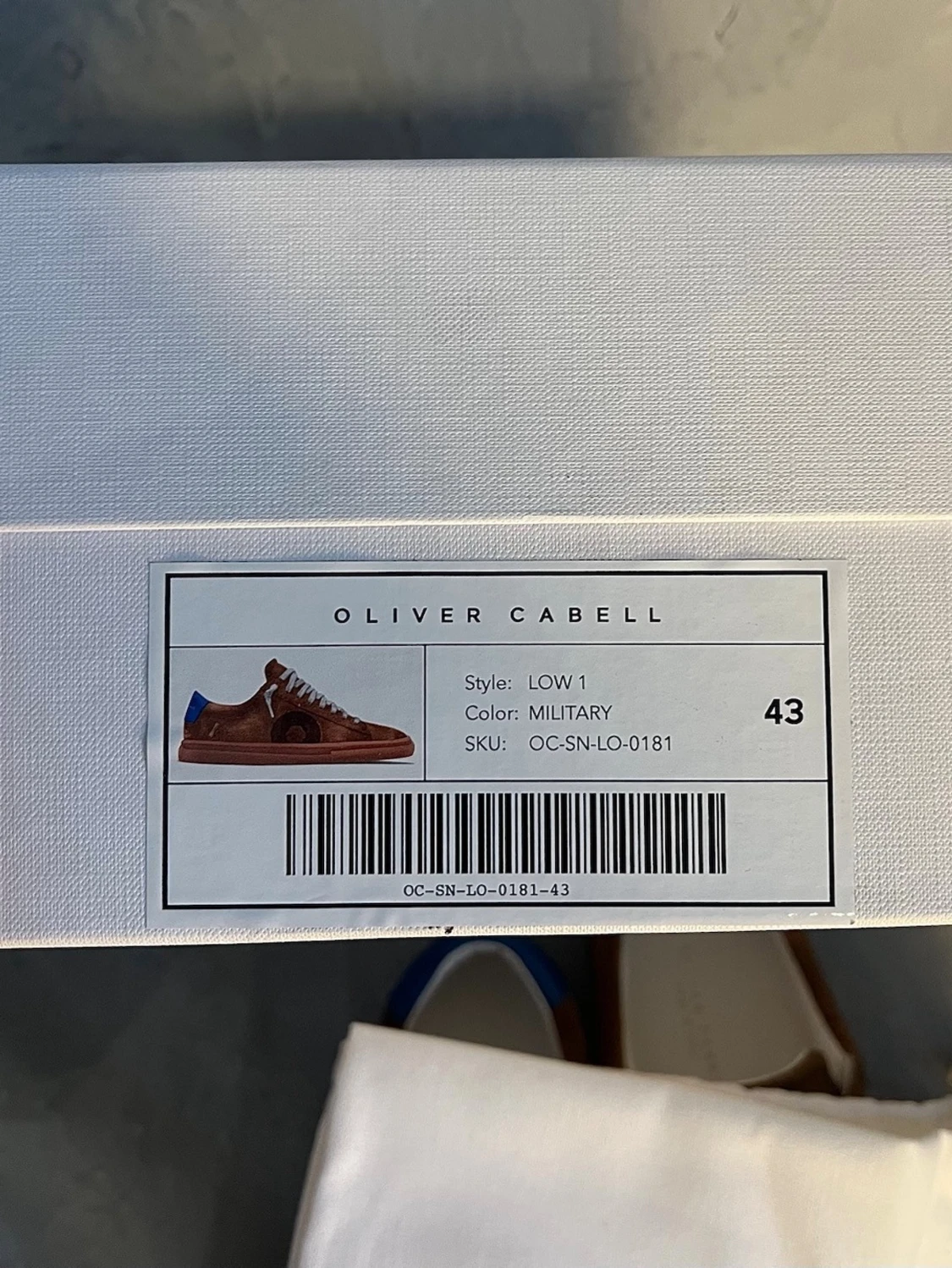 Oliver Cabell skor  - 6