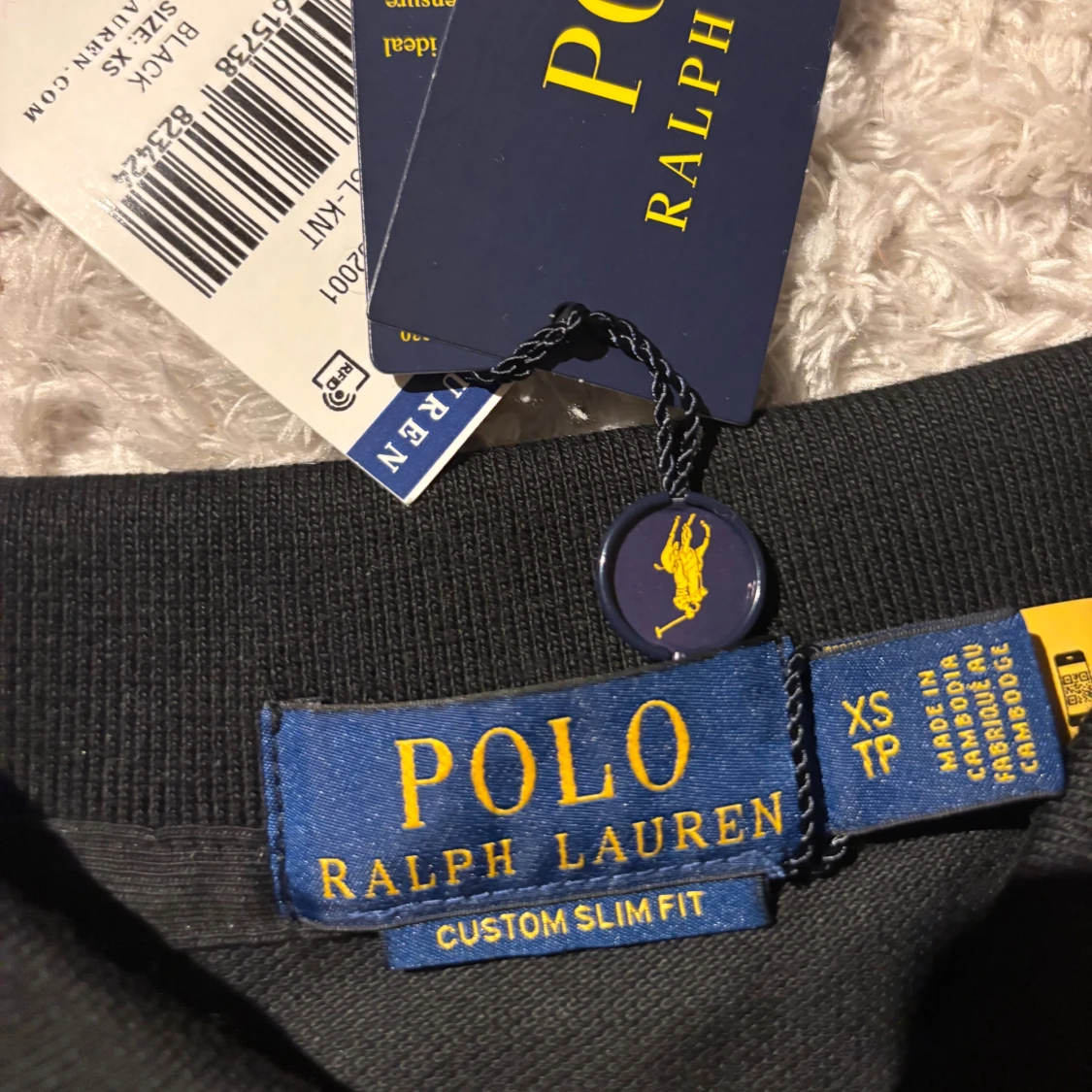 Svart piké - Polo Ralph Lauren - 4