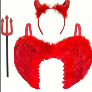 Röd fjäderlinnetopp djävul - SÖKER!!