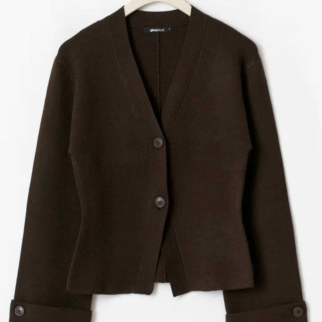 Brun kofta från Gina Tricot