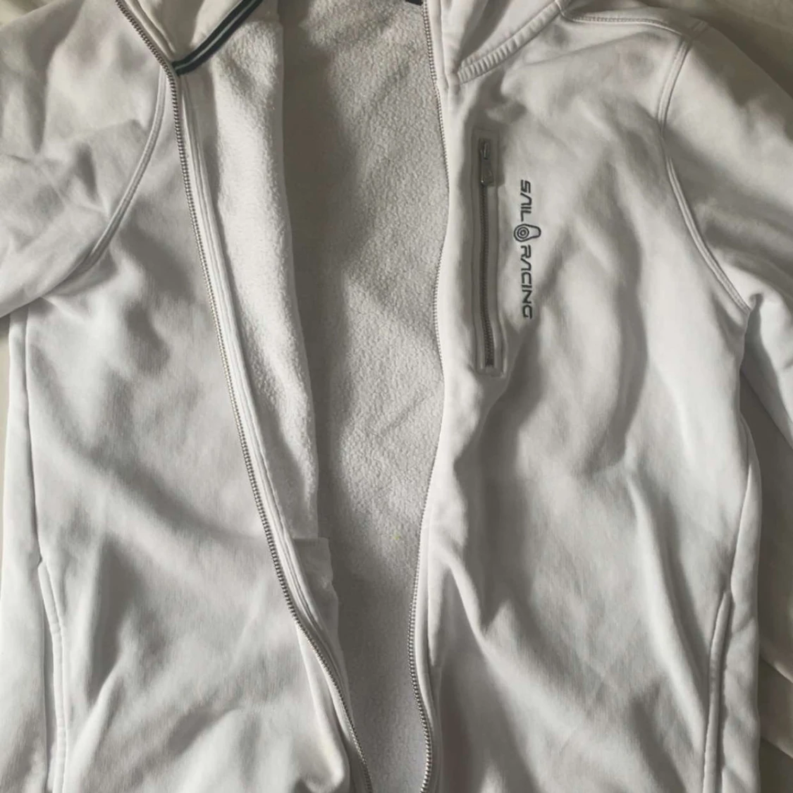 Vit fleecejacka från Sail Racing - 1