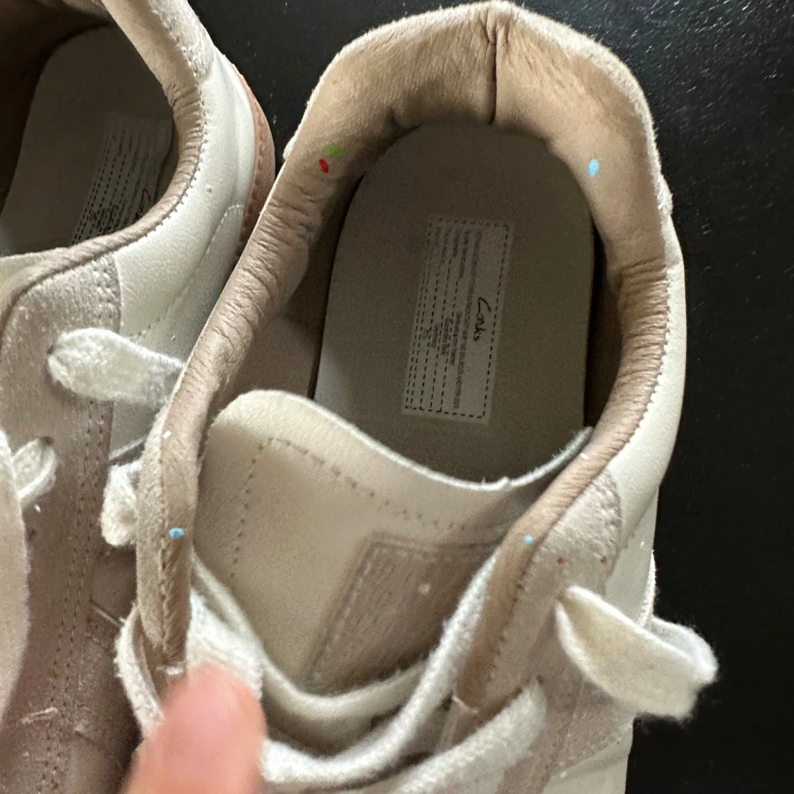 Maison Margiela sneakers med färgstänk - 3