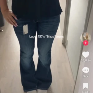 Lowwast bootcut jeans Blaze  - Säljer dessa populära jeans från lager 157 i modellen ”blaze” använd endast 1 enda gång så de är som helt nya. 