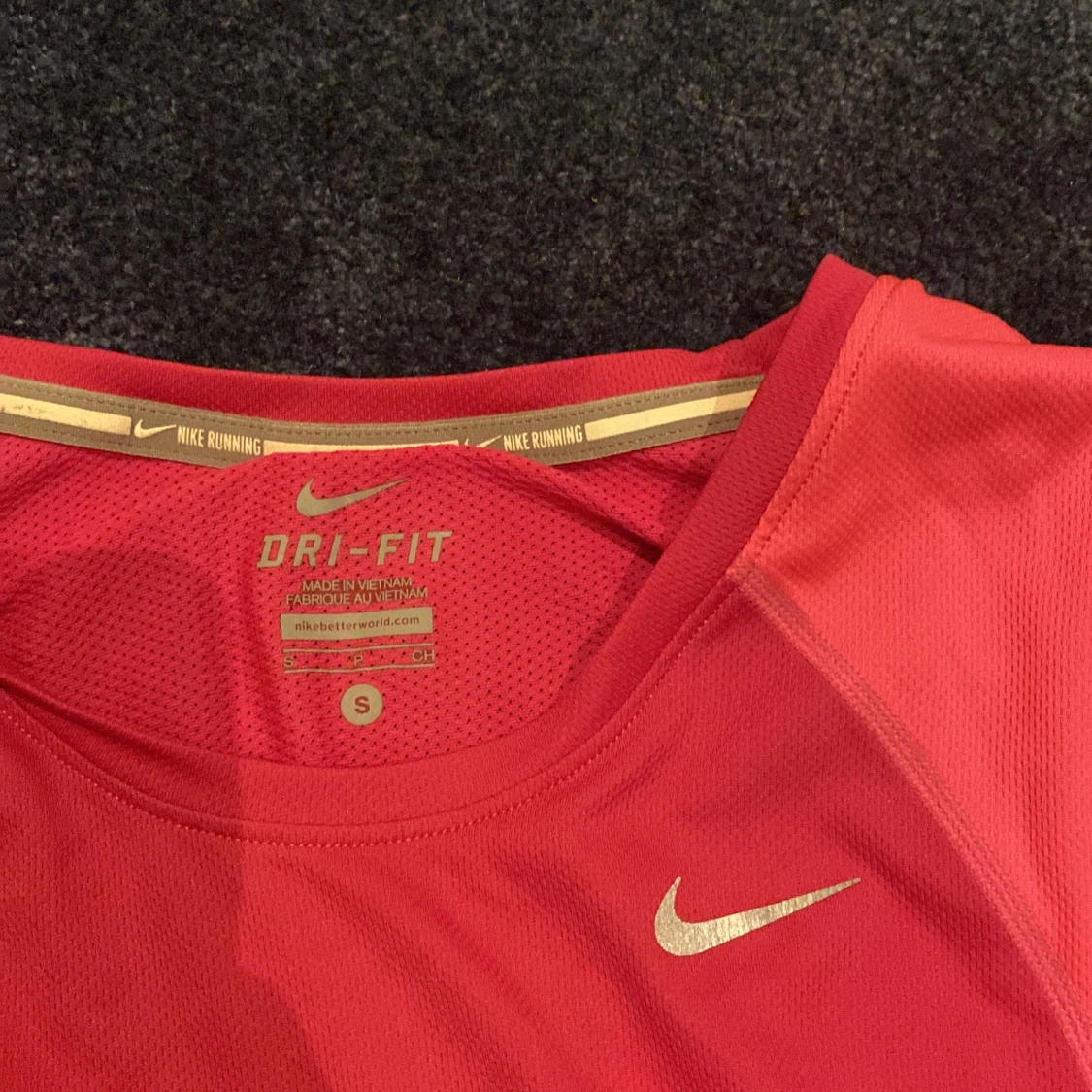 Nike Dri-Fit rosa tränings-tshirt S - 3