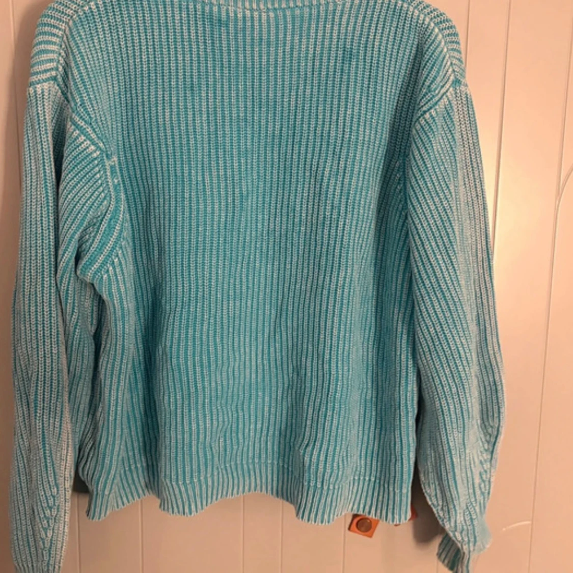 Turkos stickad tröja från C.W. - 1