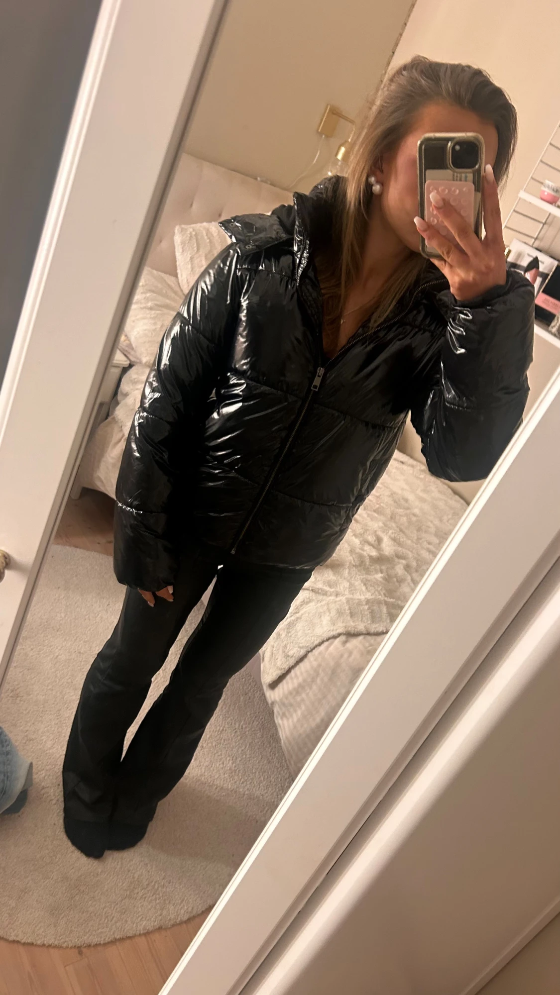 Svart pufferjacka från Nelly XS - 3