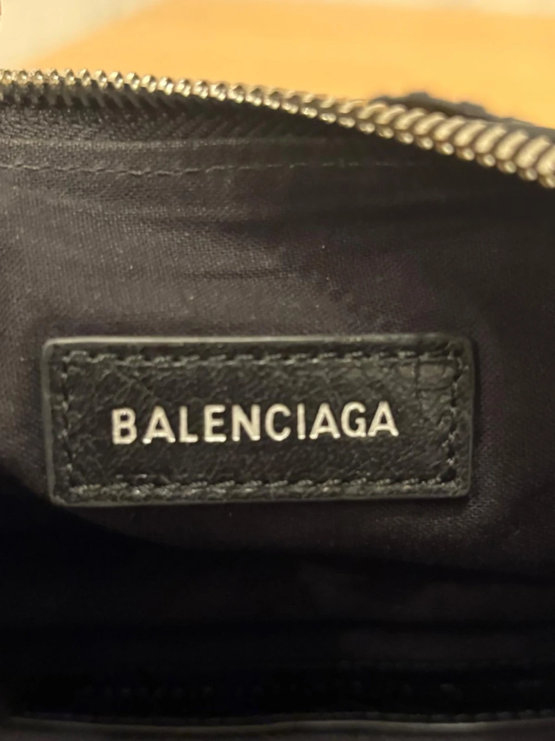 Balenciaga svart axelväska i skinn - 1