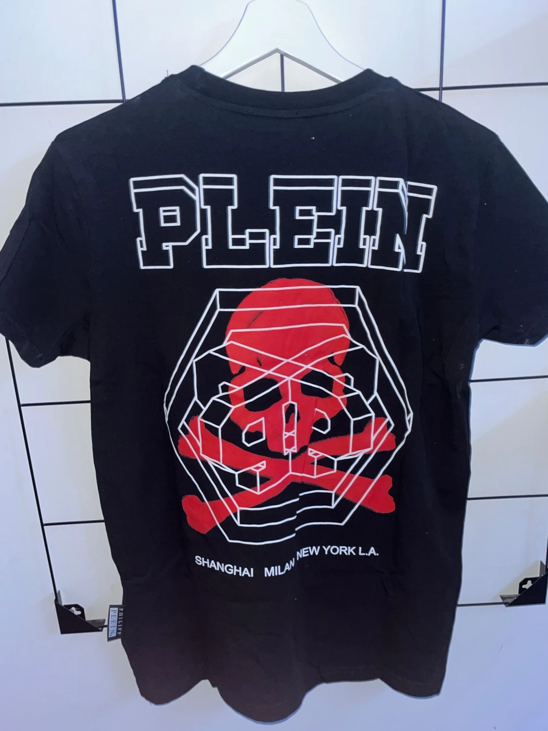 Svart Philipp Plein t-shirt med tryck - 2