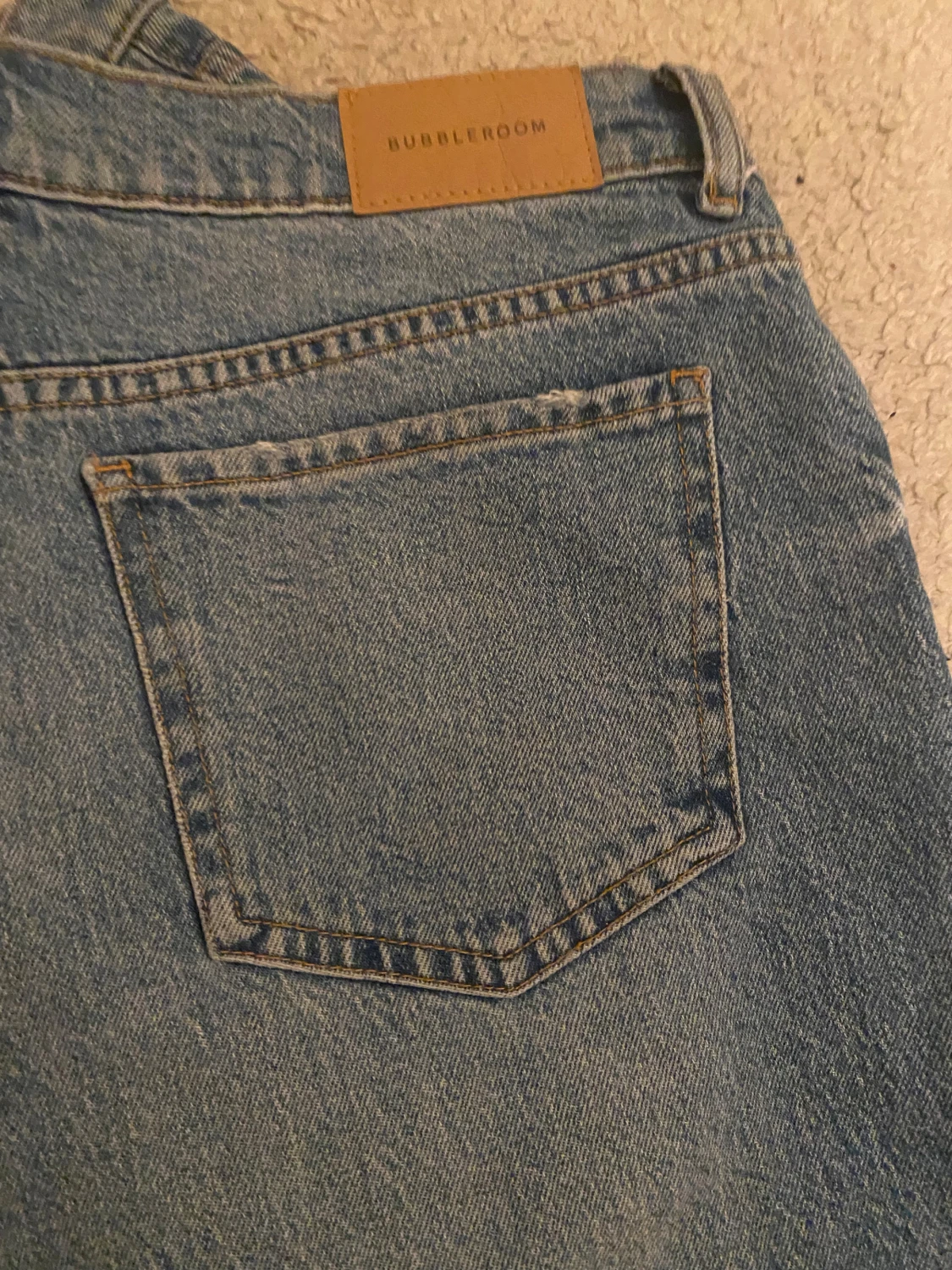 Blå baggy jeans från Bubbleroom - 3