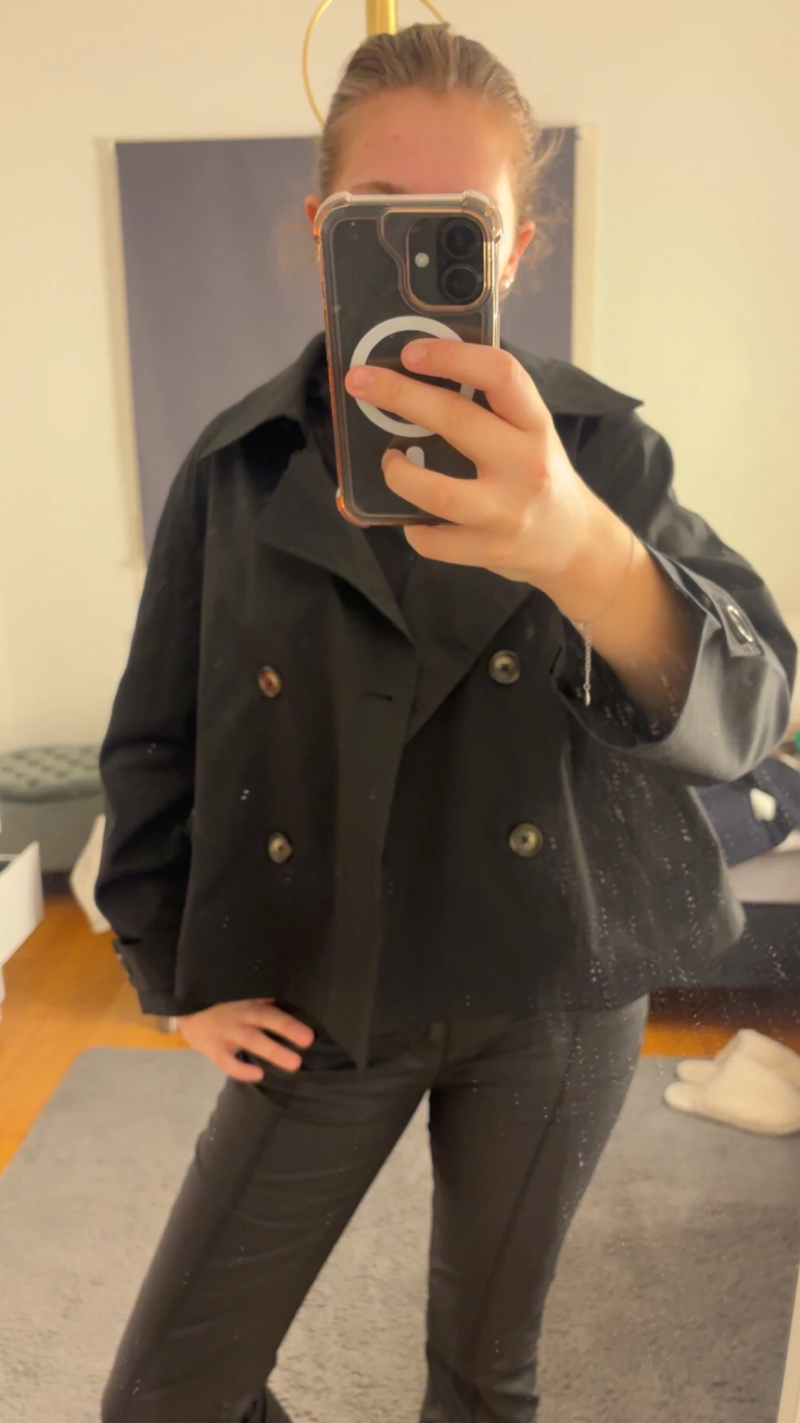 Svart skepparkavaj från Esmara - 1