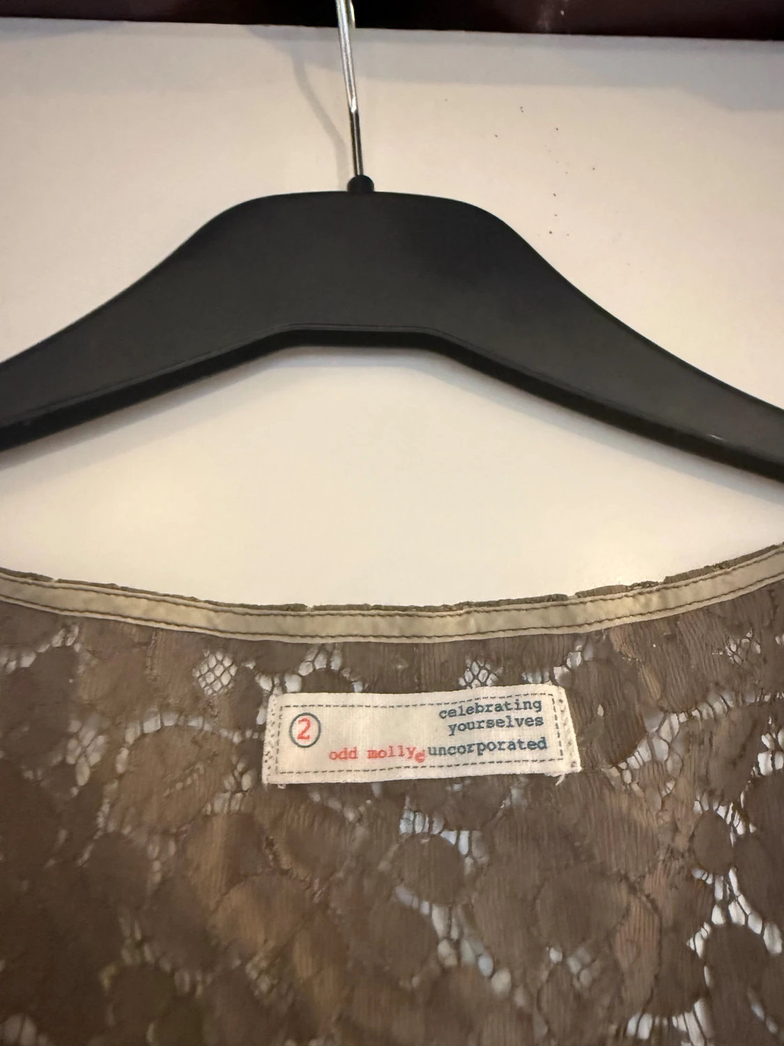 Beige spetsklänning Odd Molly - 1