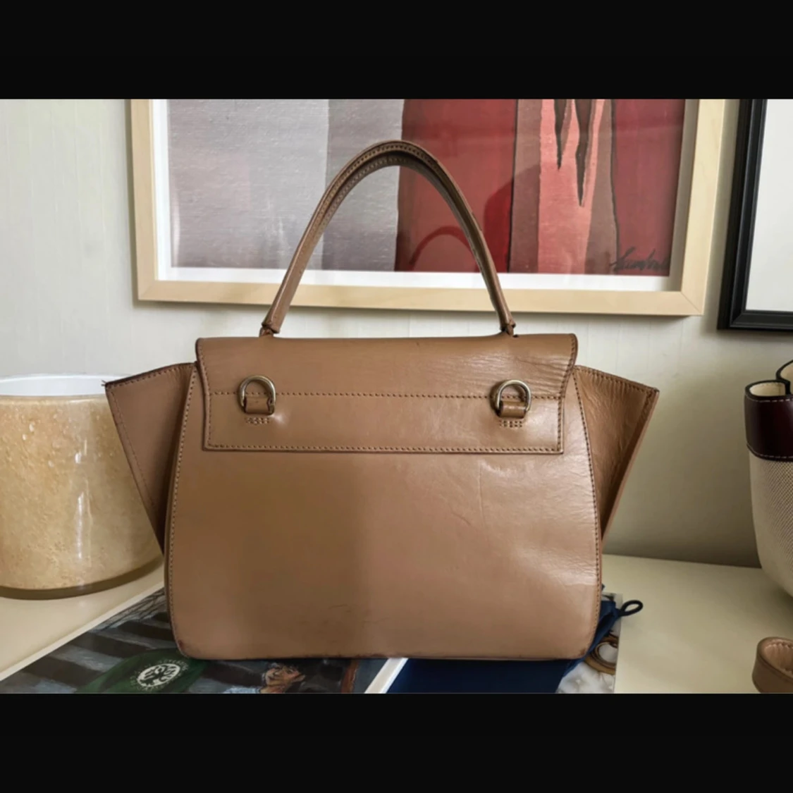 Beige handväska från ATP Atelier - 3