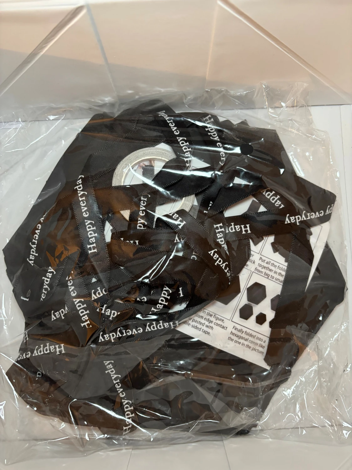 Svart present explosion box  - 5