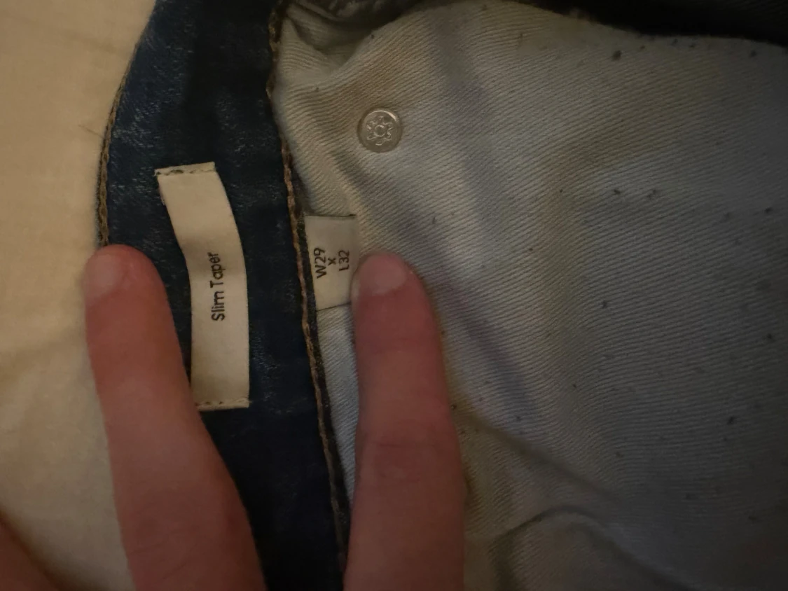 Calvin Klein Slim Taper jeans blå W29 L32 - 3