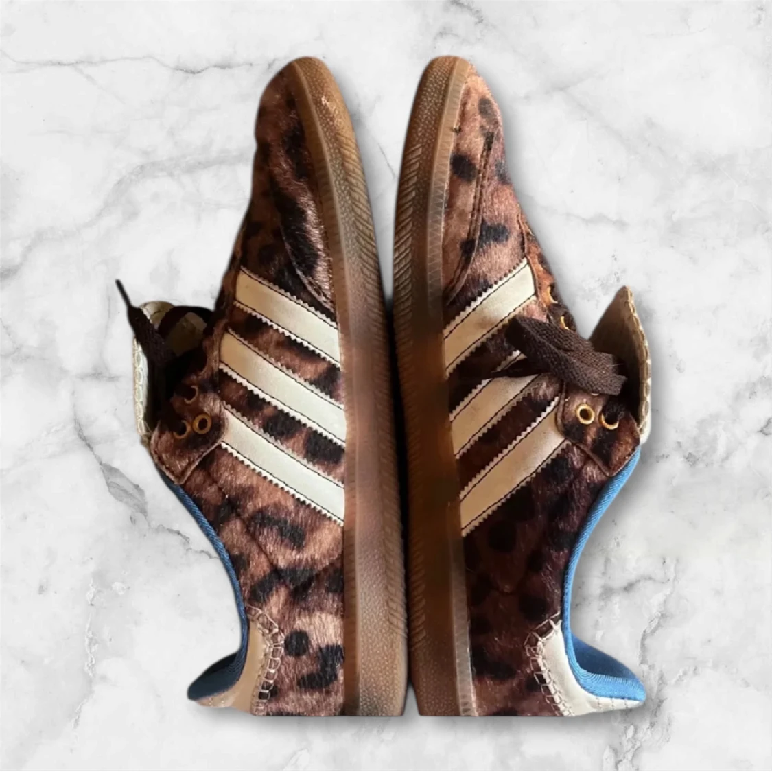 Adidas Wales Bonner leopard sneakers - 1