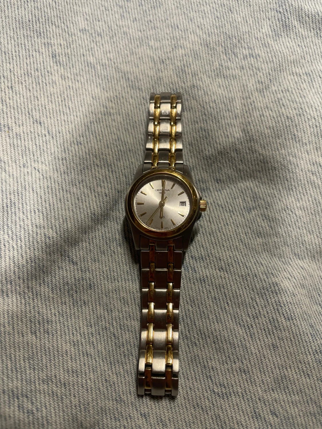 Certina klocka i silver och guld - 3