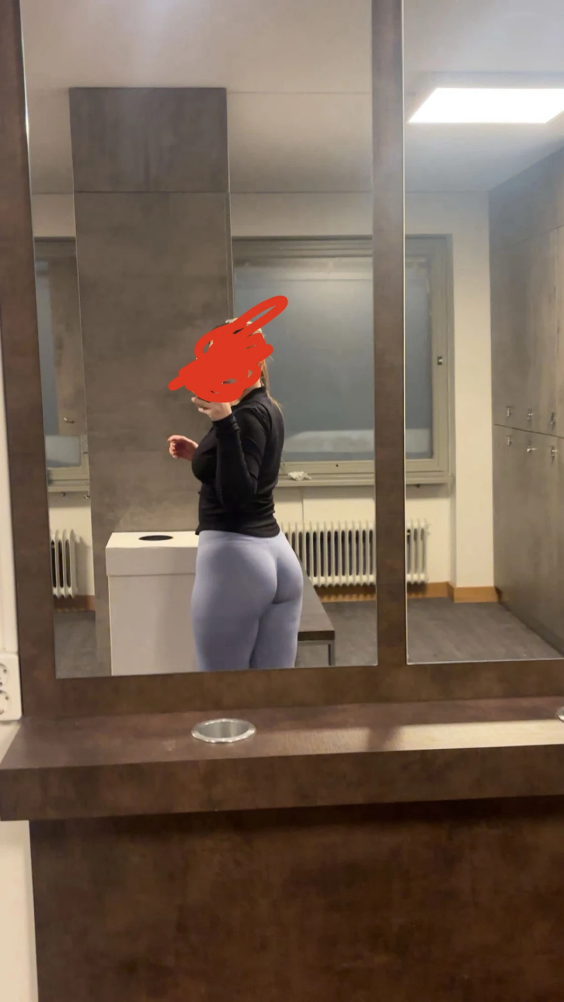 Blå/ lila leggings från Relode - 1