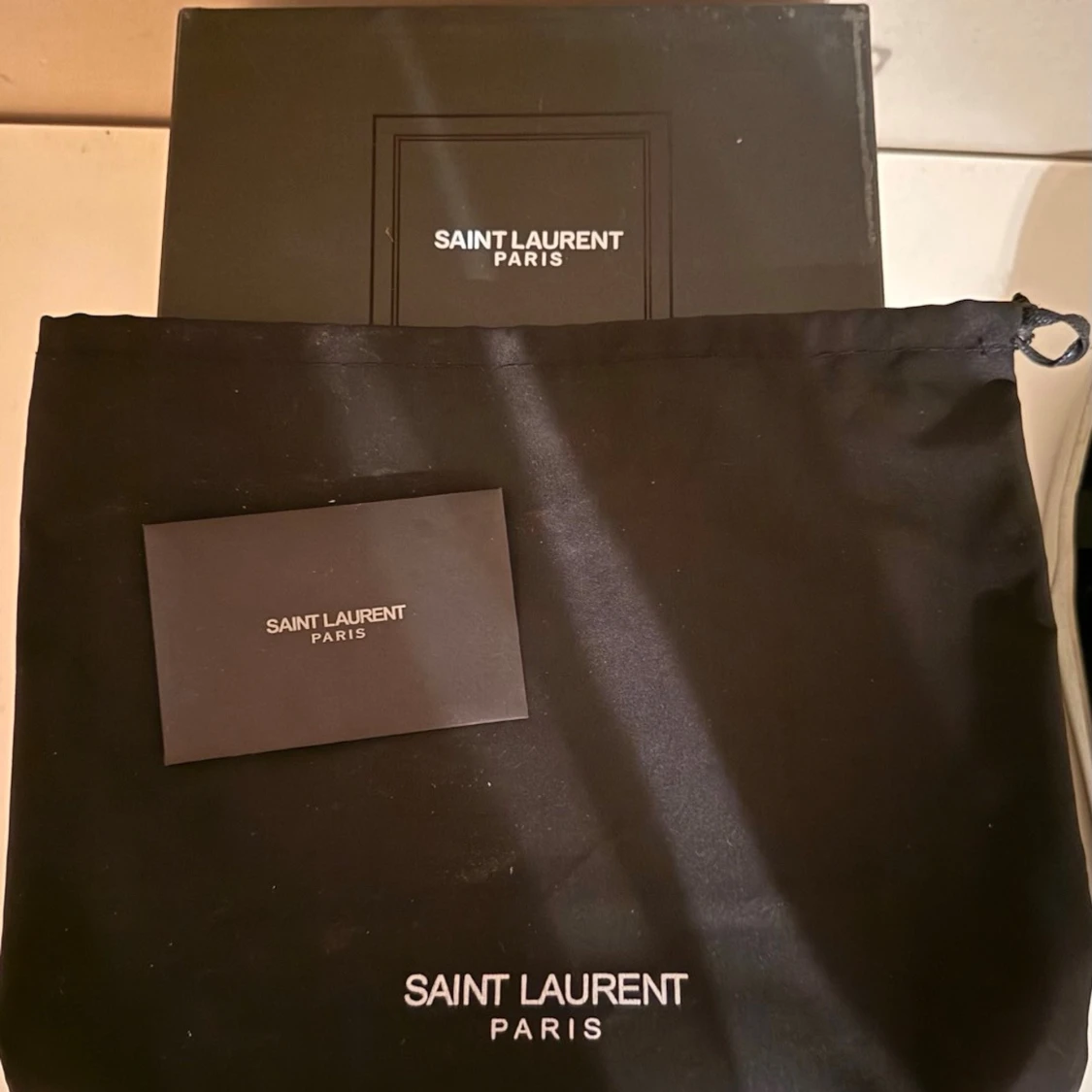 Svarta Saint Laurent sneakers - 2