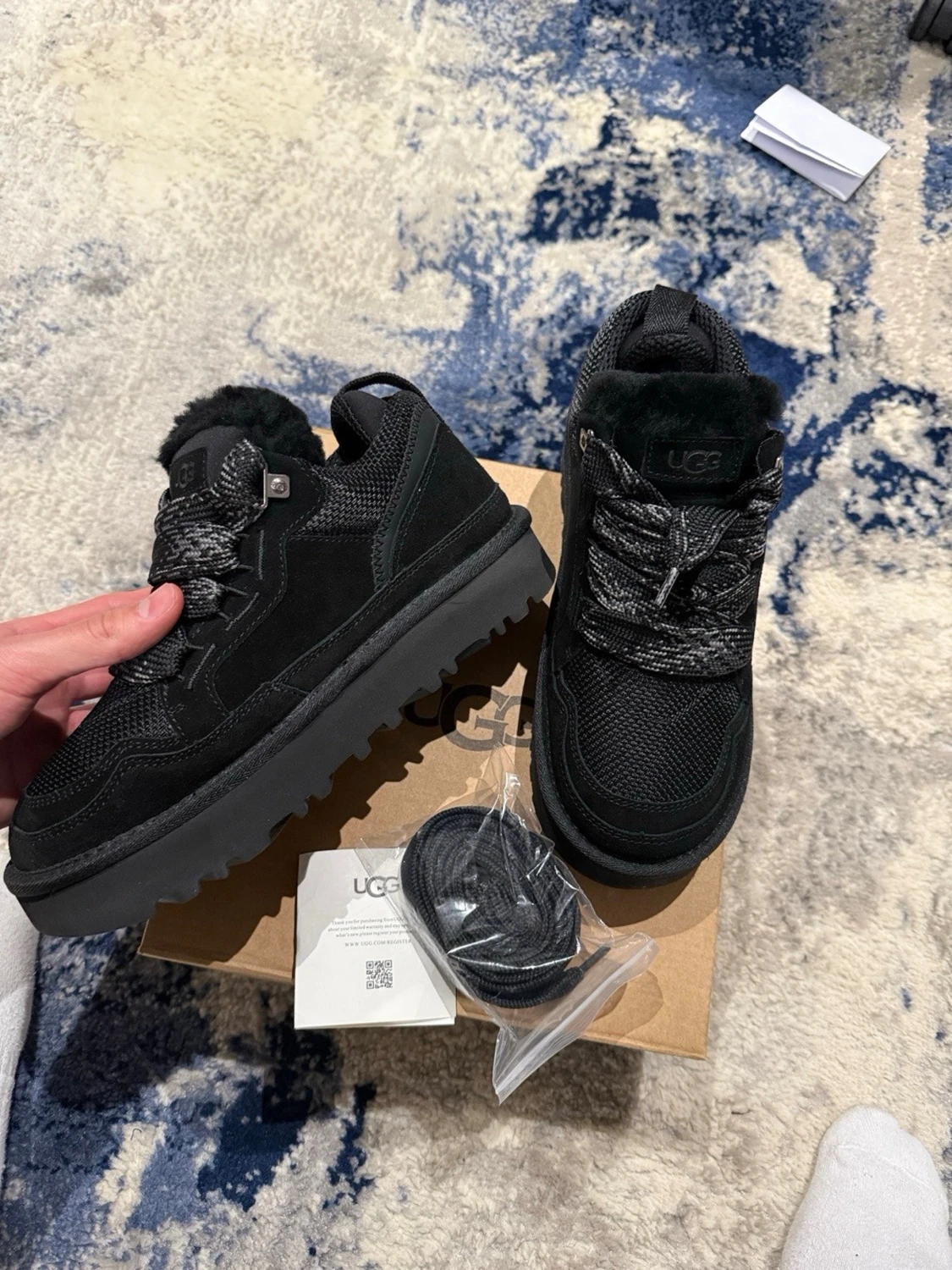 Ugg Lowmel herr svart - 2