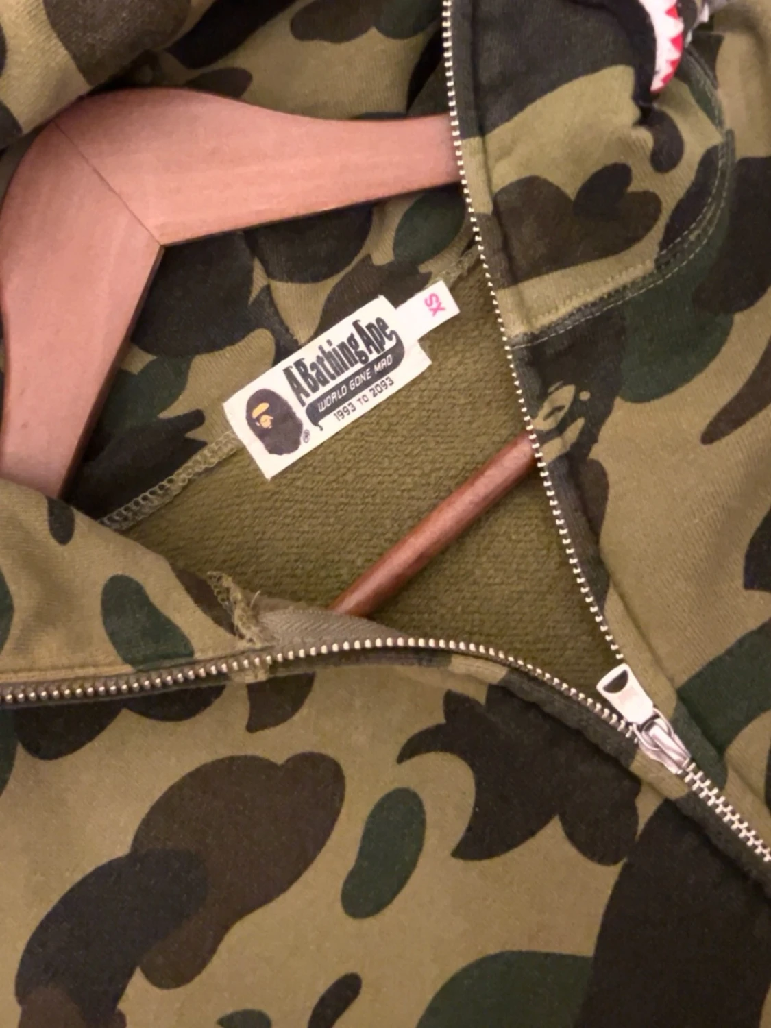 A BATHING APE/BAPE - Fullzip Grön - 2