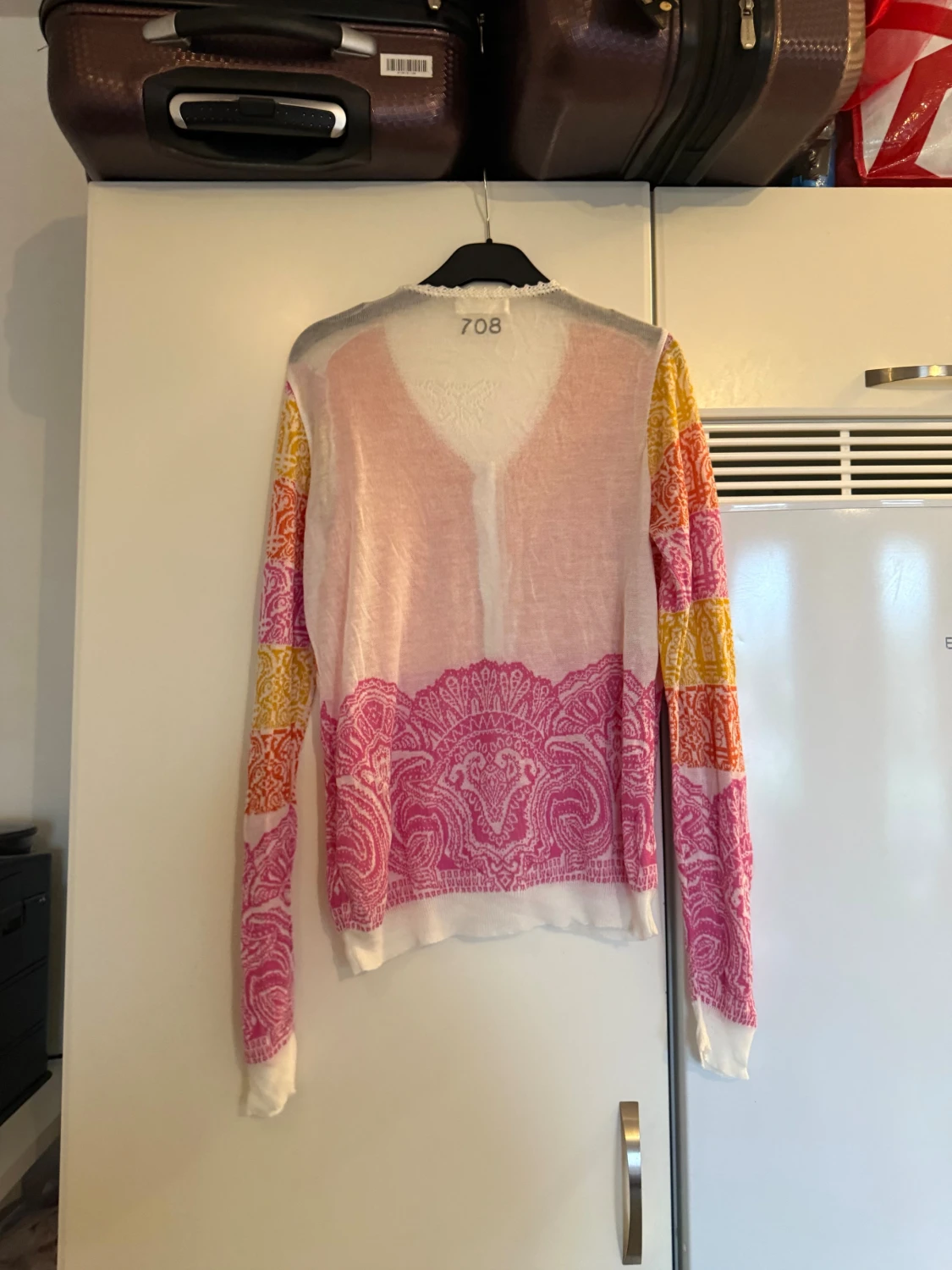 Färgglad Odd Molly kofta med mönster - 5