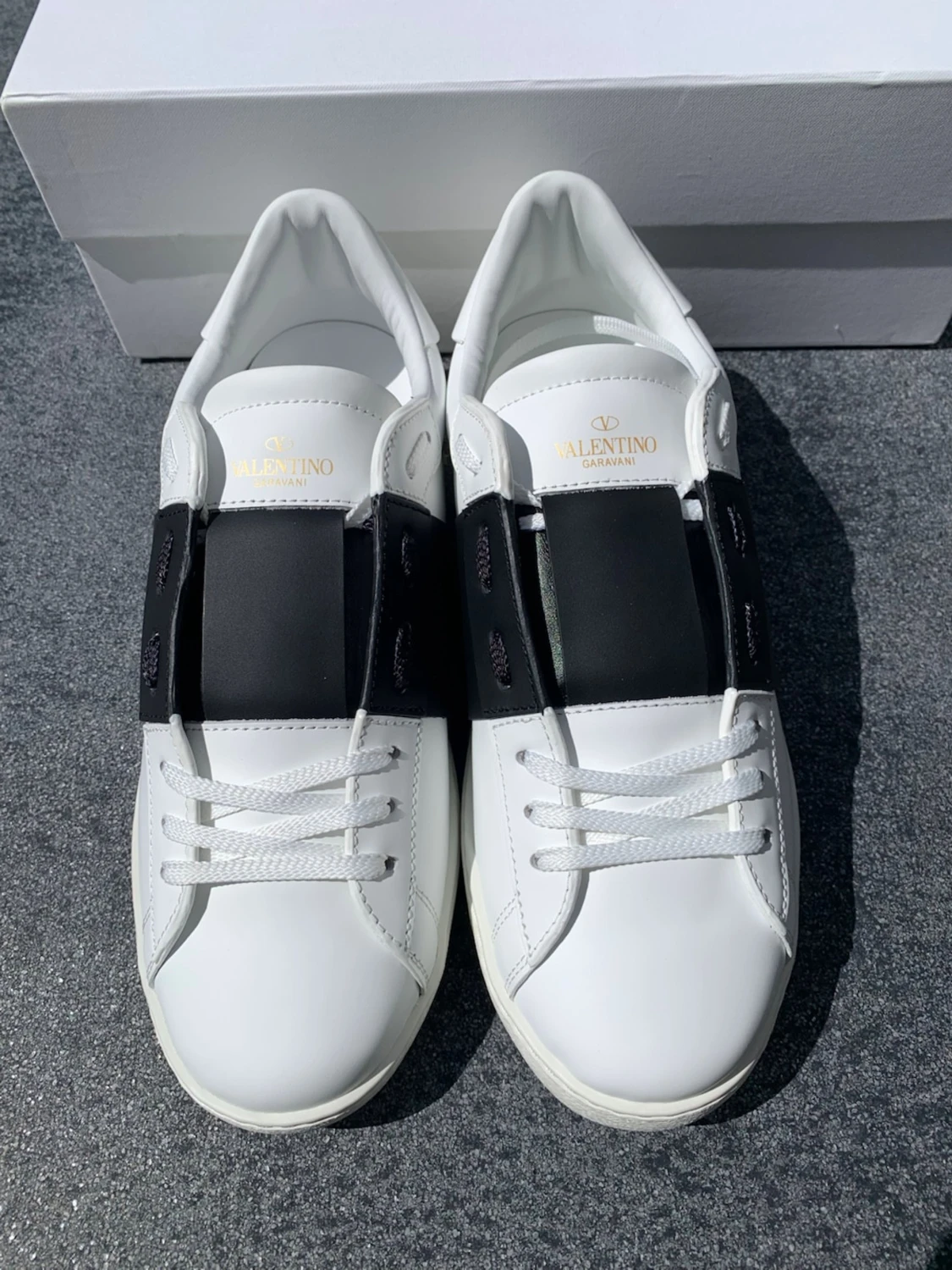 Valentino open svart - 2