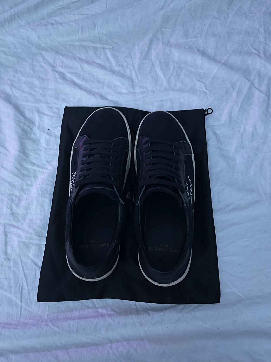 Svarta Saint Laurent sneakers - 1