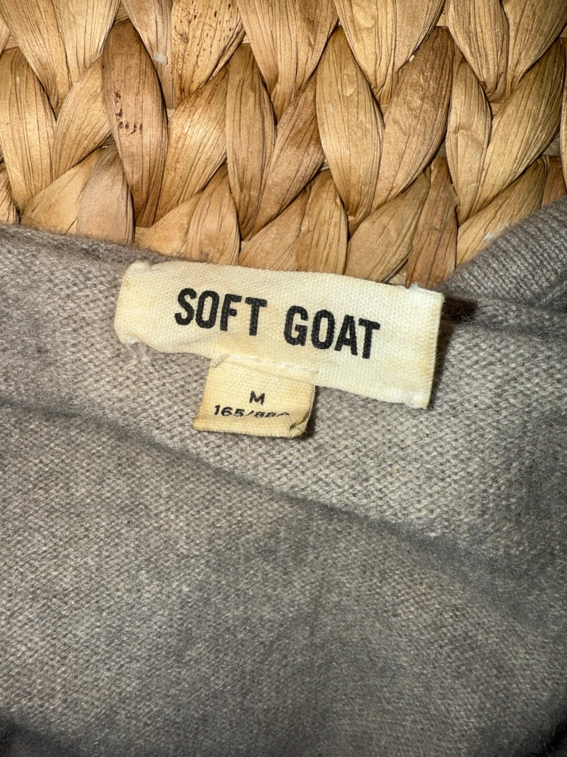 Beige kashmirkofta från Soft Goat - 2